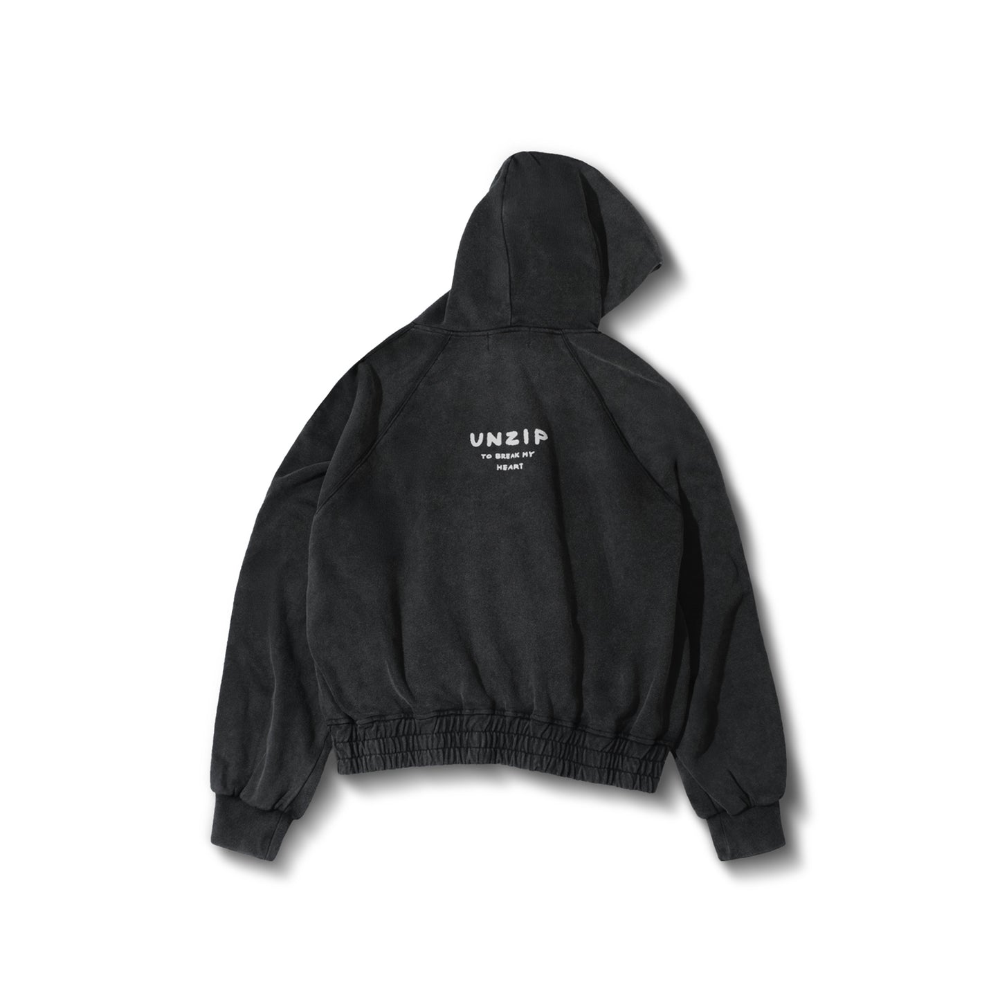 UNZIP TO BREAK YOUR HEART ZIPPER JACKET